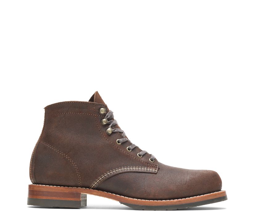 Bottes Wolverine Dragon's Milk x 1000 Mile Homme - Marron Foncé (BIN684132)